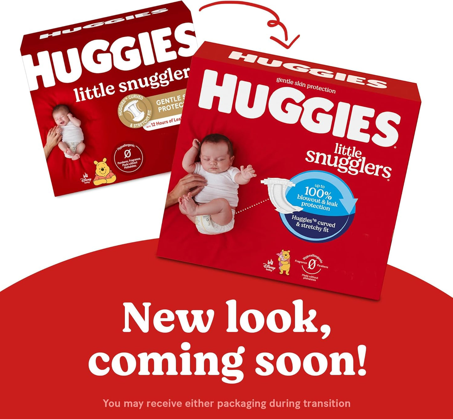 Size 3 Diapers, Little Snugglers Baby Diapers, Size 3 (16-28 Lbs), 156 Ct (6 Packs of 26)